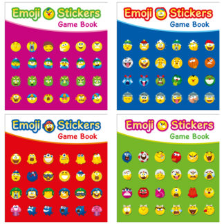 J0348 * Emoji Stickers Game Book