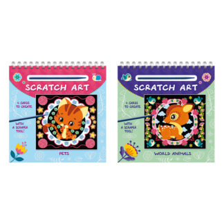 C0265 * Scratch Art "Pets" & "World Animals"