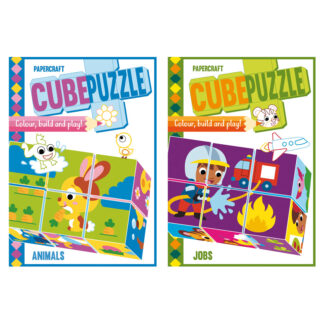 J0393 * Cube Puzzle Papercraft