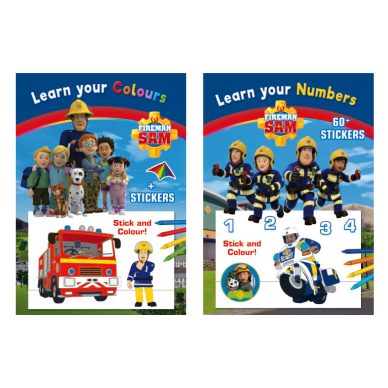 S0246 * Learn Colours & Numbers with Fireman Sam™ – Catalog Caramel