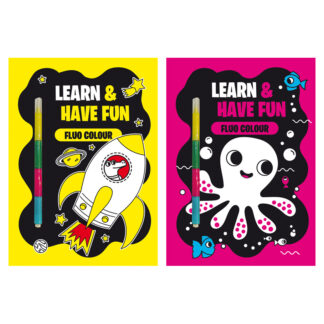 S0237* Fluo Colour "Learn & Have Fun"